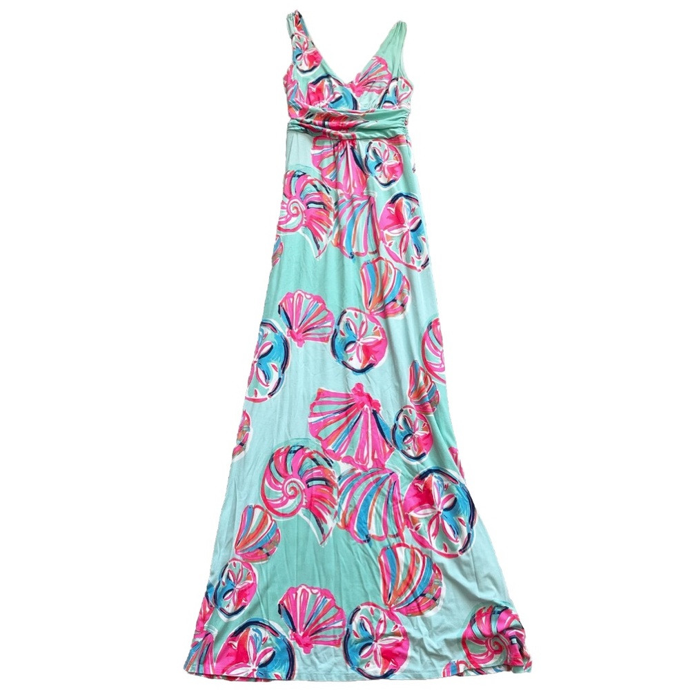 LILLY PULITZER SLOANE MAXI DRESS SIZE XS PRETTY FEMININE DAINTY STYLISH